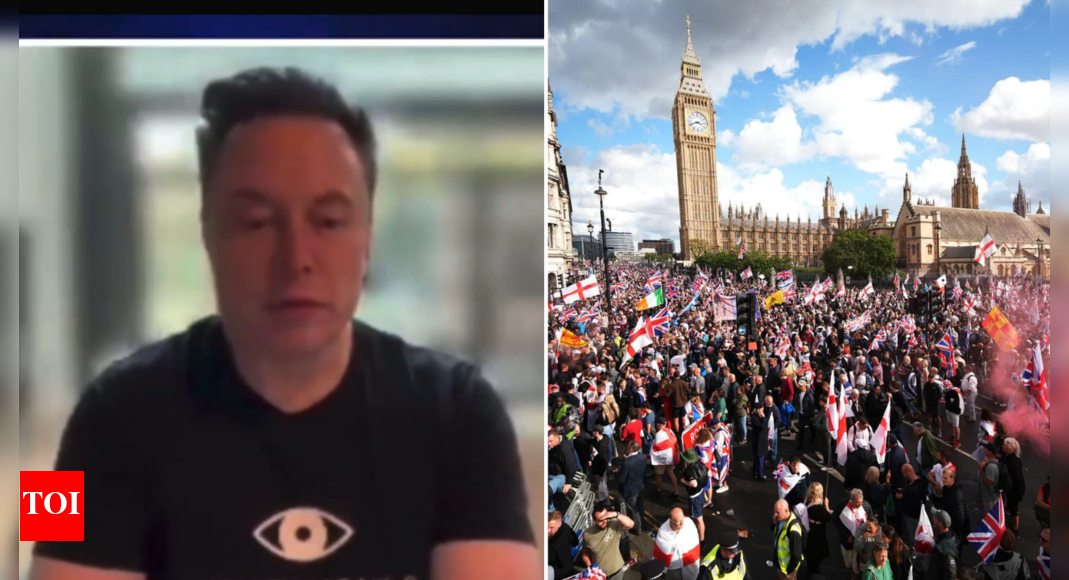 ‘Fight back or die’: Elon Musk’s strong message at UK anti-immigration protest – watch