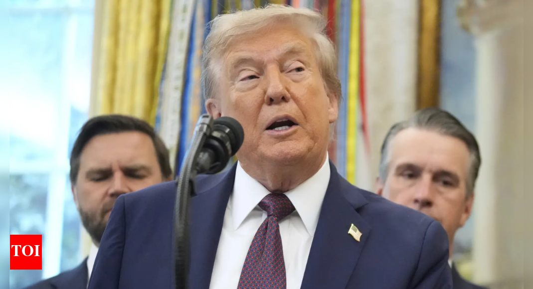 ‘We welcome them’: Trump calls on foreign firms to invest in US; urges bringing expert workers to train Americans