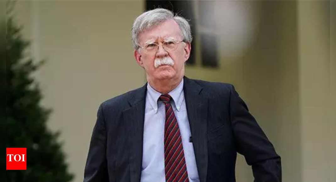 ‘Tariffs a mistake’: Bolton urges India-US talks; slams Donald Trump’s ‘incoherent’ approach | India News