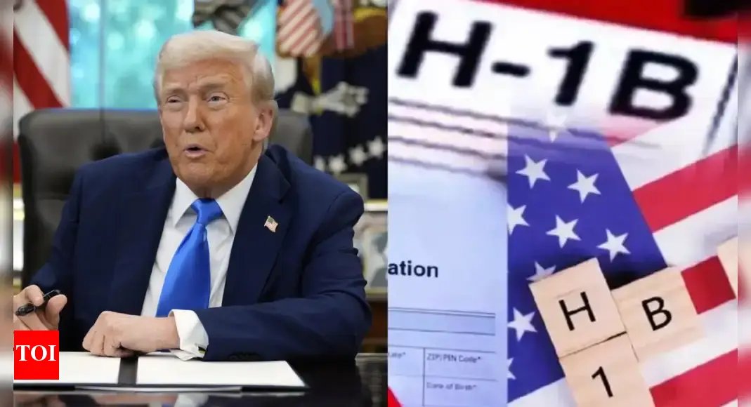 Big change for H-1Bs: Donald Trump signs proclamation imposing 0k annual fee on visa application; aim to protect US tech jobs