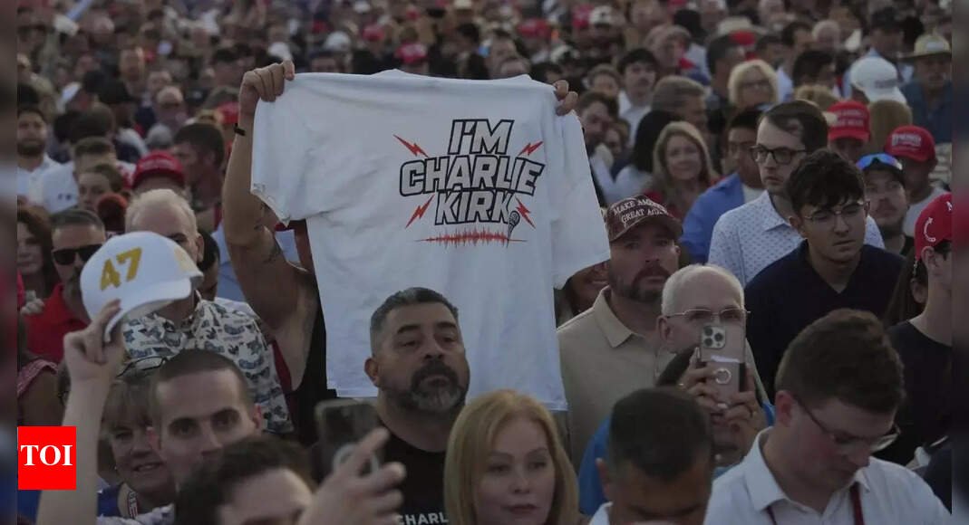 Charlie Kirk funeral: Thousands gather at Arizona stadium to honor slain activist; President Trump and VP Vance to speak at memorial