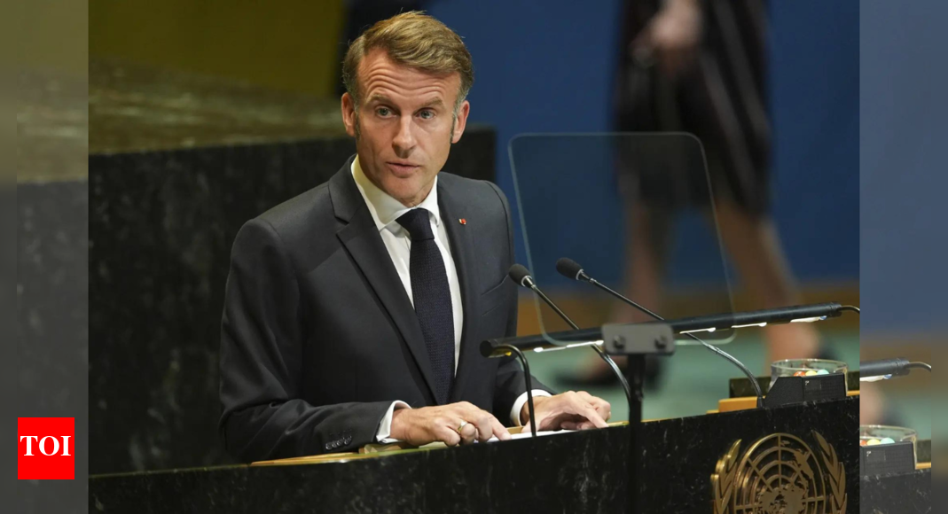 ‘True to the historic commitment’: France recognises Palestinian state at UN Summit; Macron links step to ‘peaceful future for Israel’