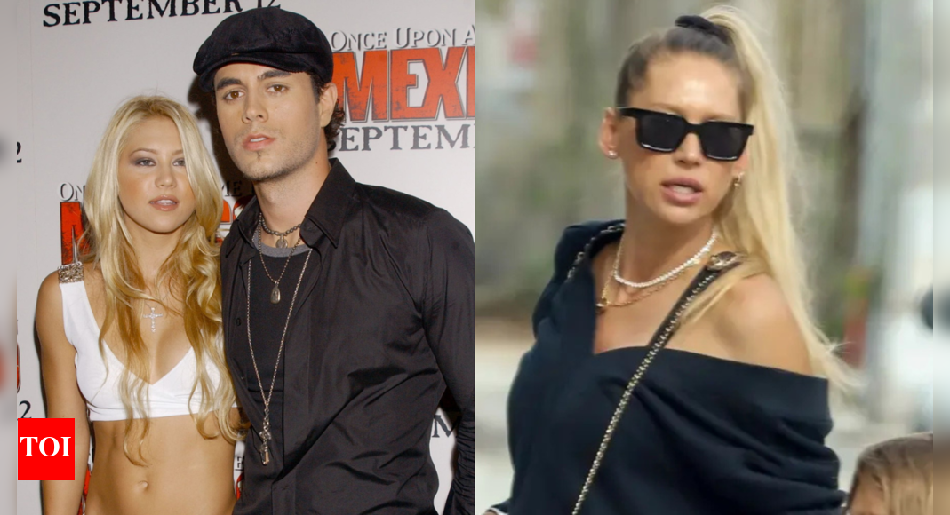 Former tennis star Anna Kournikova makes rare Miami appearance showing baby bump while expecting fourth child with Enrique Iglesias | International Sports News