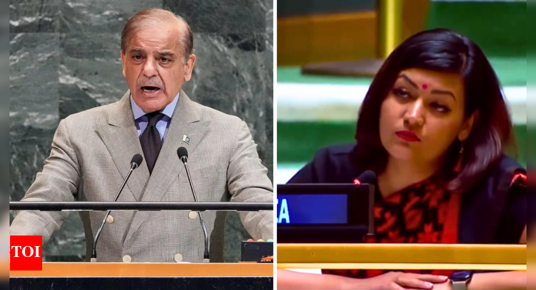 ‘No degree of drama can conceal facts’: India responds to Pakistan PM Shehbaz Sharif’s remarks at UN; slams ‘absurd theatrics’ | India News