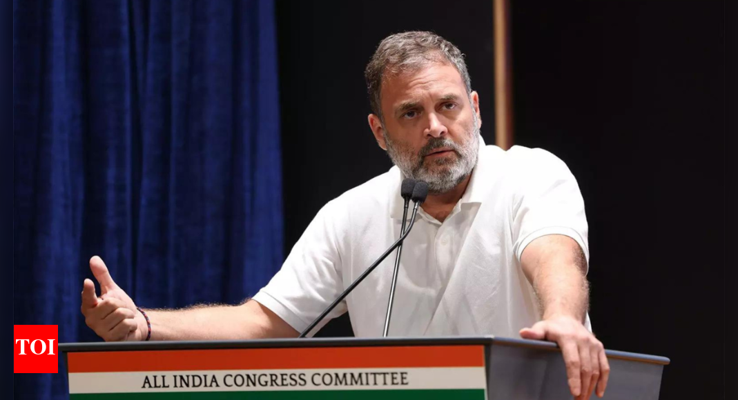 Congress writes to home minister over ‘death threat’ to Rahul Gandhi | India News