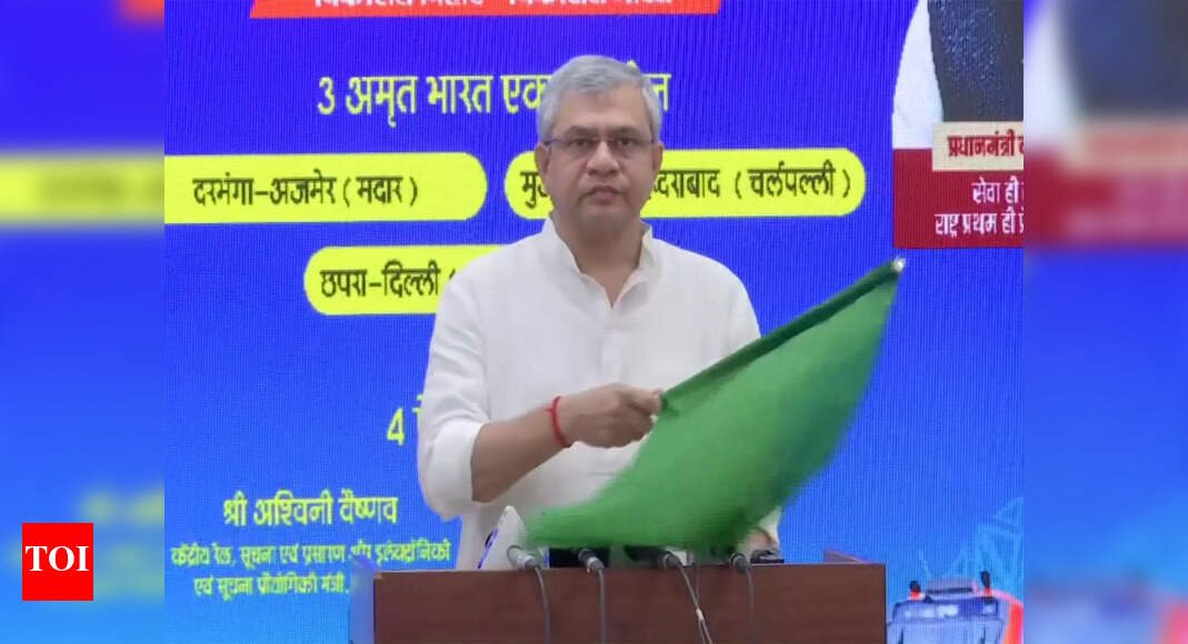 Bihar: Vaishnaw flags off 3 Amrit Bharat, 4 local trains – know the routes | India News