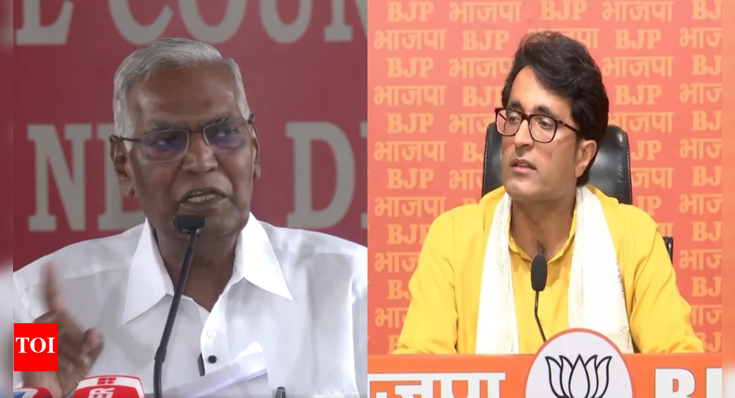 ‘Pro red-terror’: BJP slams Congress, CPI over ‘naxal mukt Bharat’ questions; calls them ‘tudke tudke gang’ | India News