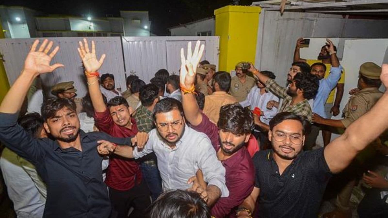 UP minister target of ABVP protest, how BJP rushed in to check ‘backward’ blowback