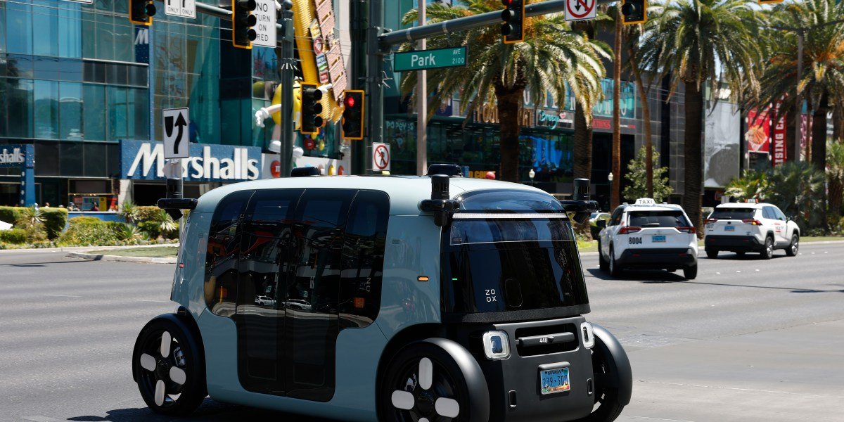 Amazon-owned Zoox launches free, limited public service in Las Vegas