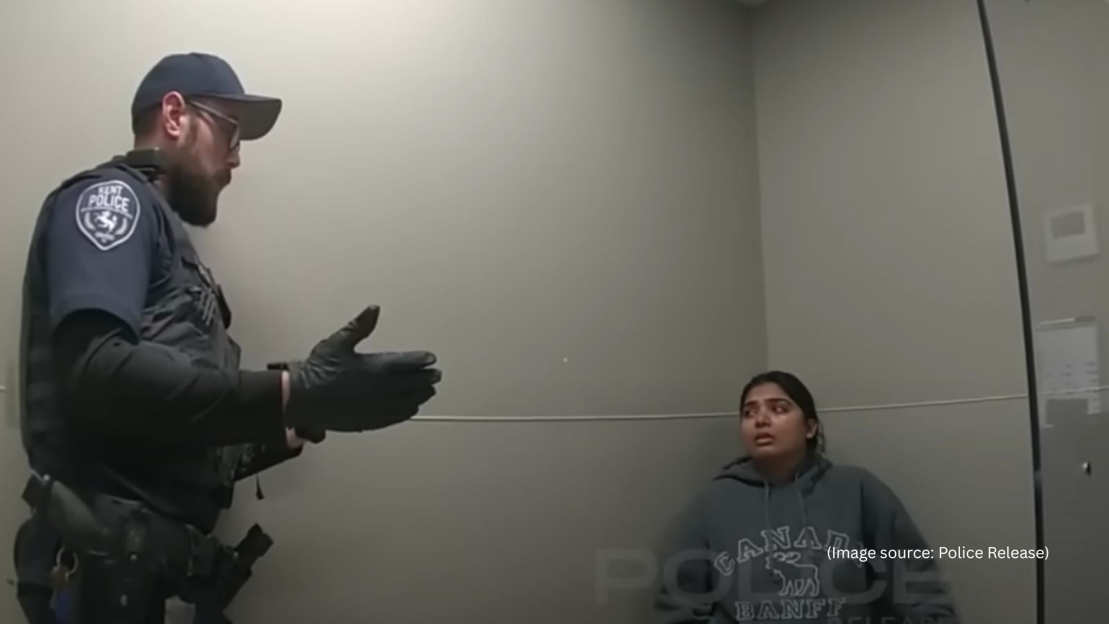Watch: Indian woman caught shoplifting in US, gasps for breath as police question her | Trending News