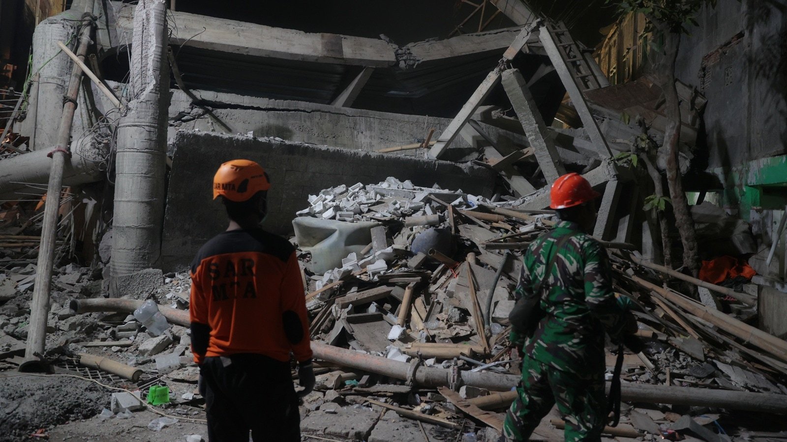 Boarding school building collapses on students in Indonesia; 1 killed, dozens injured | World News