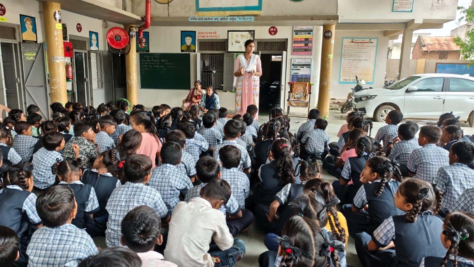 Gujarat: Dingucha primary school teacher’s contribution to education recognised with state award | Ahmedabad News