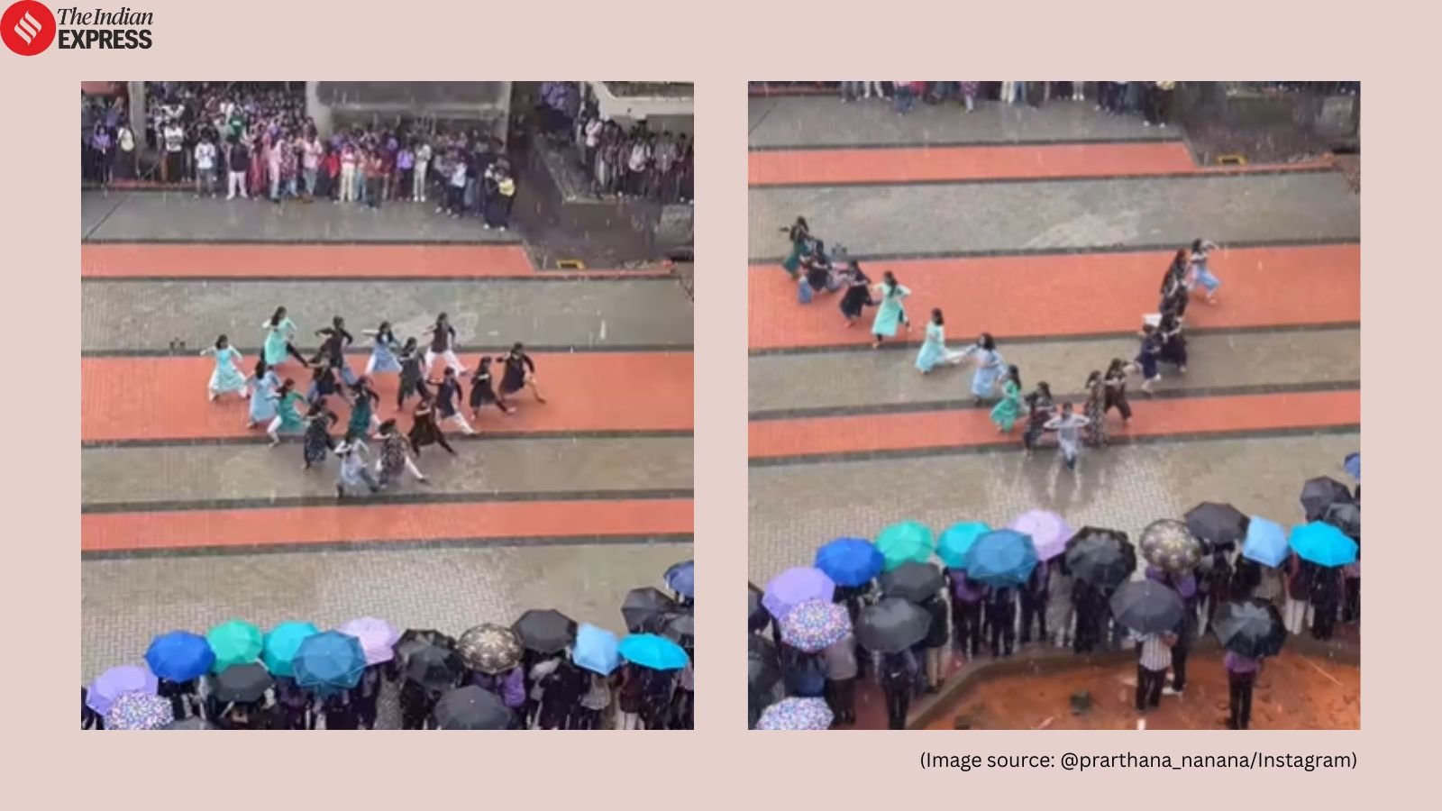 Karnataka students’ Bharatnatyam performance to Hanuman Chalisa in heavy rain wows netizens: ‘God cheered for you from above’ | Trending News