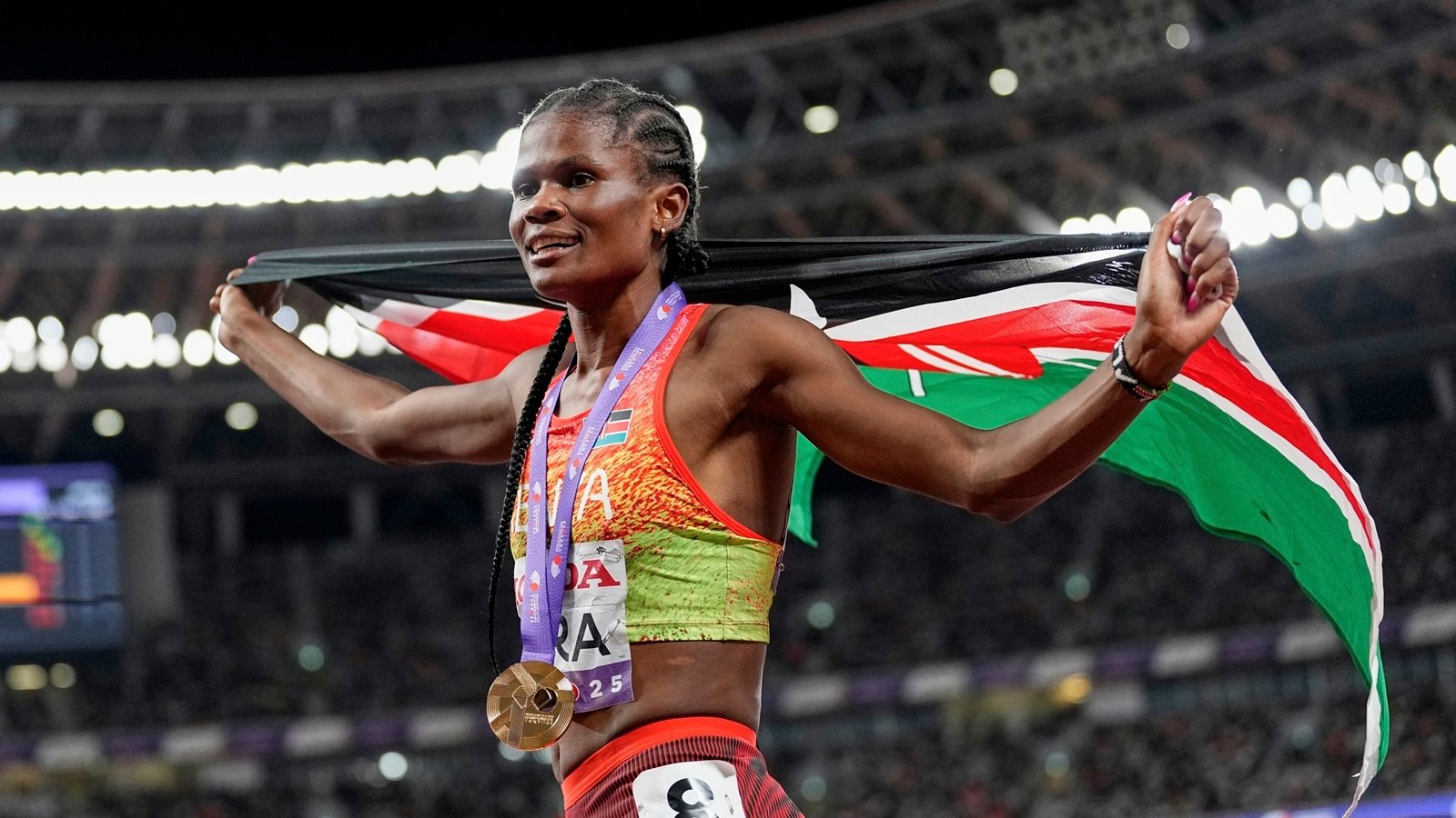 World Athletics Championships: Lilian Odira, mother of two, wins astonishing 800m to break 42-year-old record and add to Kenya women’s rich gold haul | Sport-others News