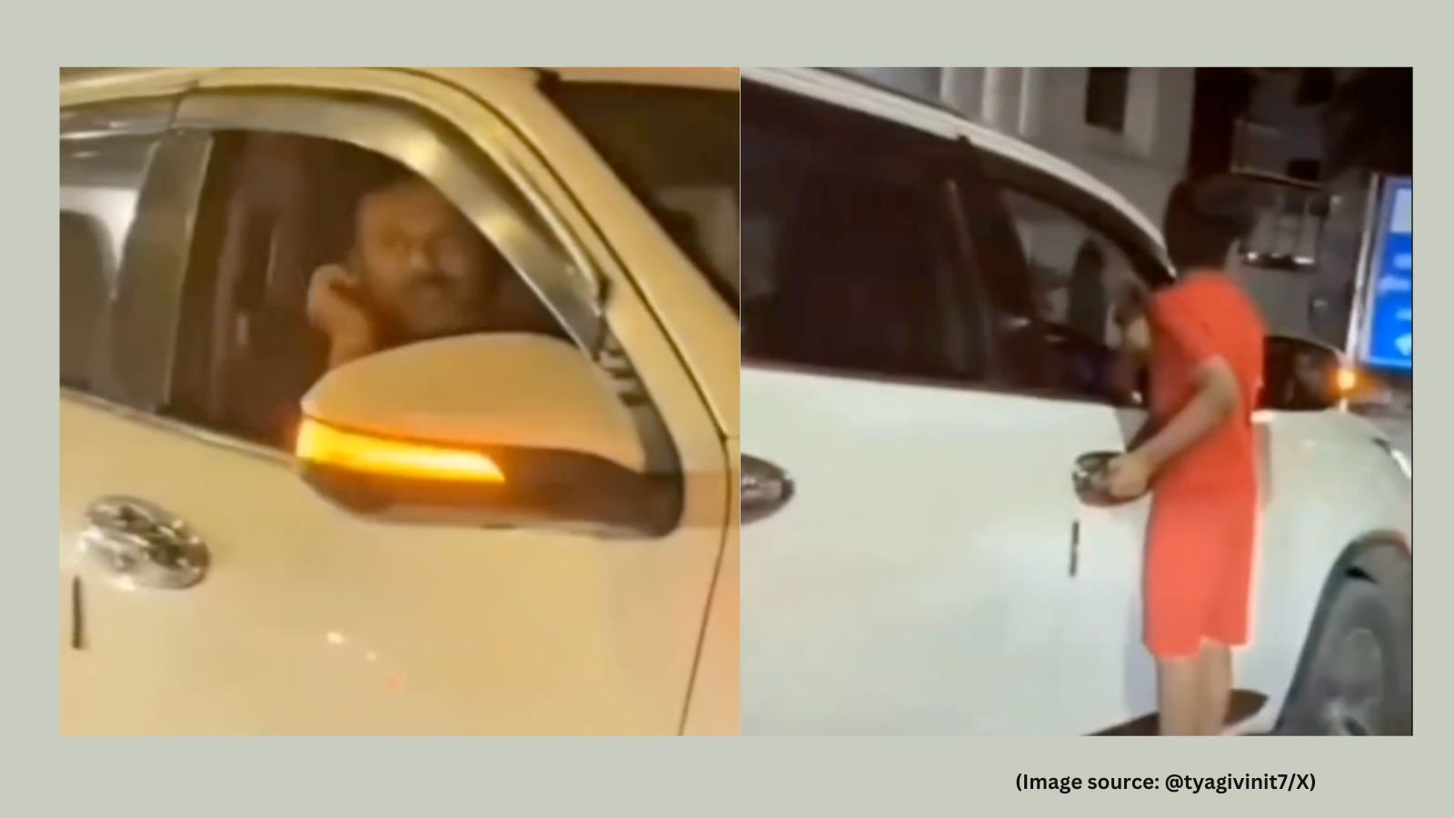 ‘Cancel his licence’: MP man ‘dangles’ his 9-year-old son outside moving car for ‘fun’, apologises later | Trending News