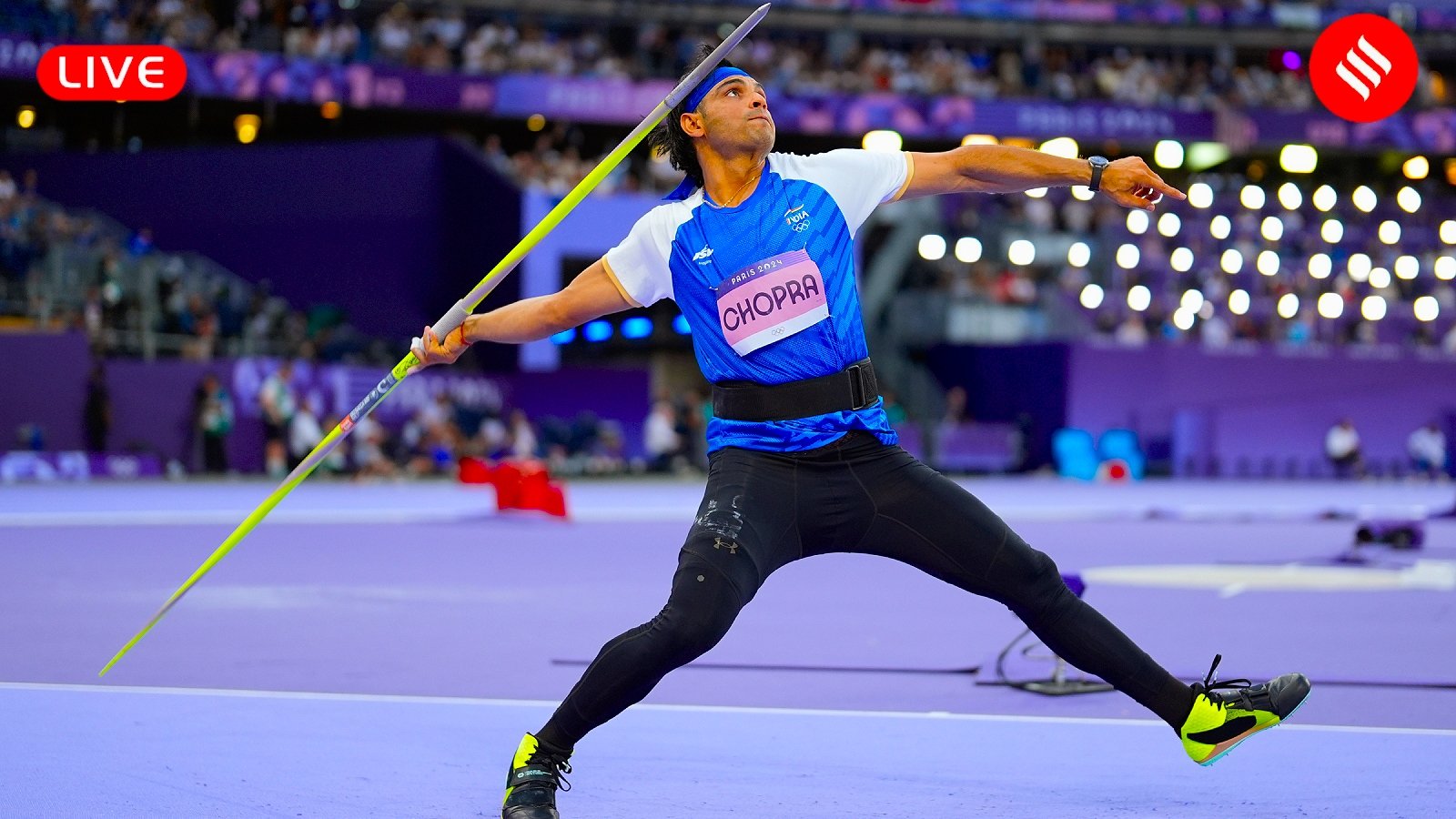 Neeraj Chopra, Arshad Nadeem, Julian Weber Javelin Throw Qualifier Match today Score and Results Latest Updates