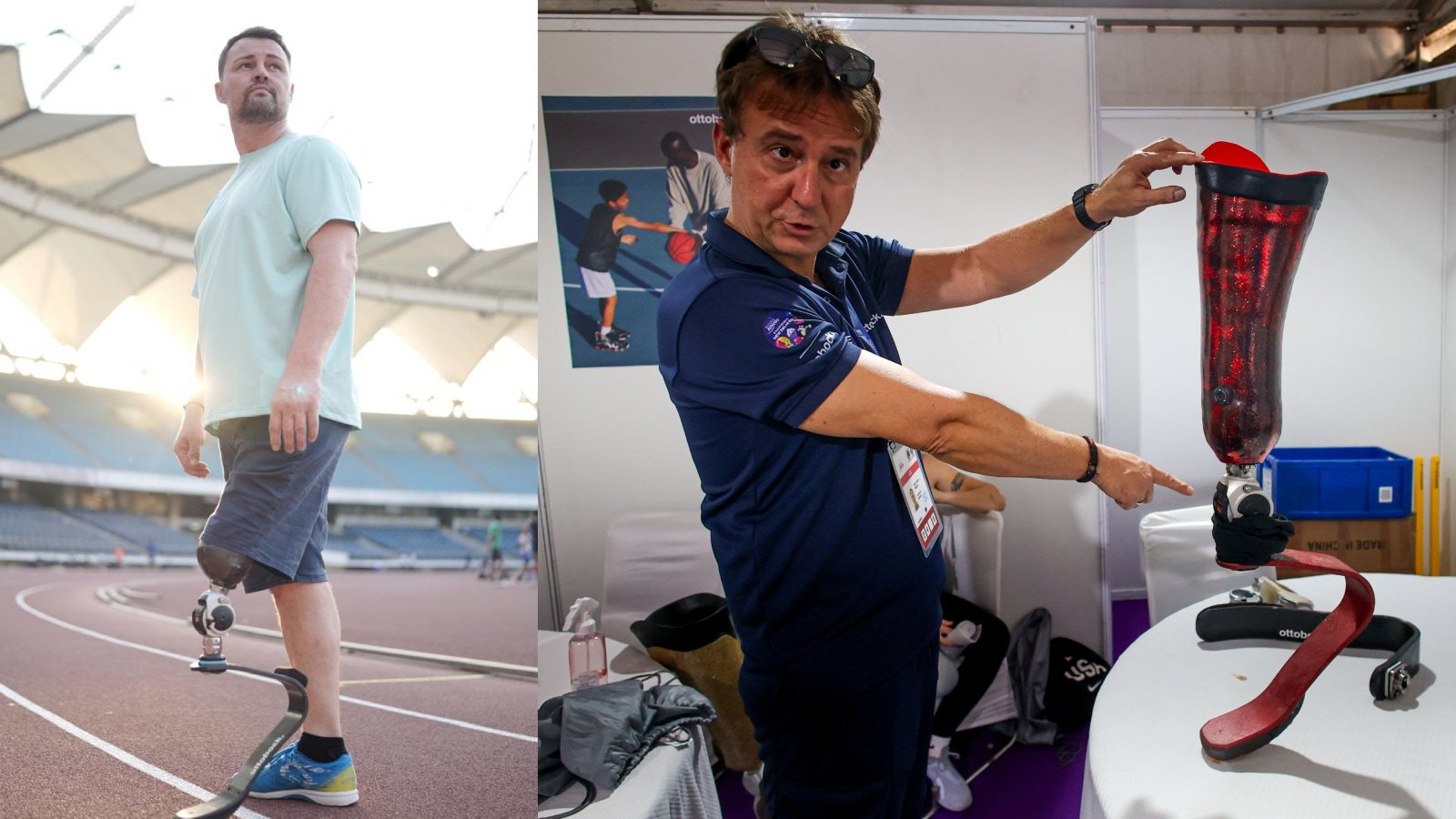Former Paralympic champion breaks down the use of prosthetic blades in para athletics for long jump and sprinting | Sport-others News