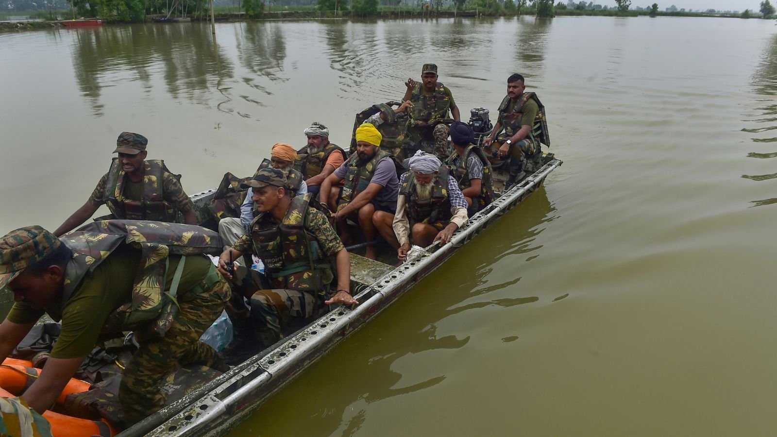 Missing in action: Kejriwal, Sisodia, Jain under fire in flood-hit Punjab | Chandigarh News