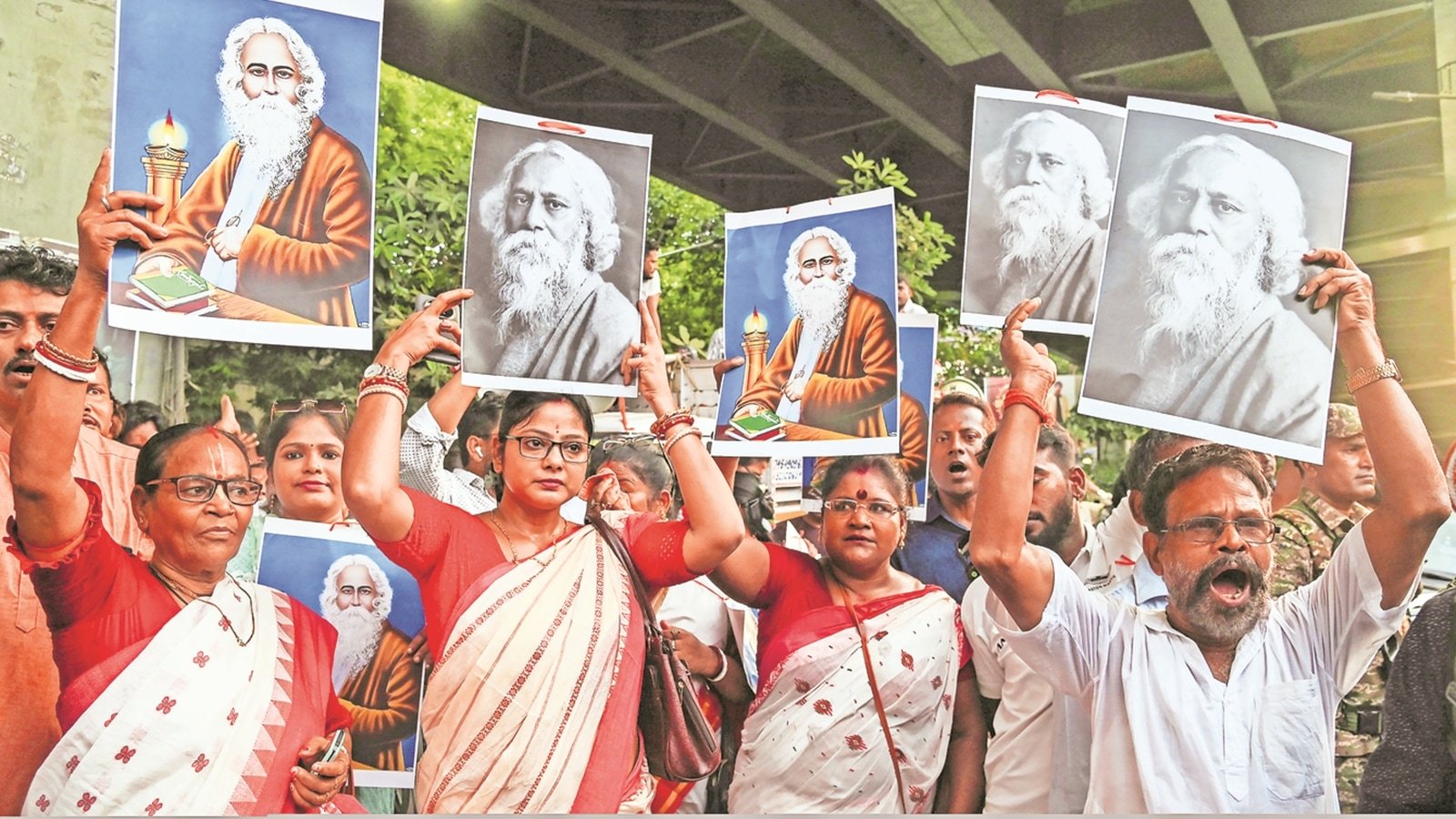 ‘He did it by mistake’: Trinamool Chhatra Parishad expels leader who ‘set Tagore poster on fire’ | Kolkata News