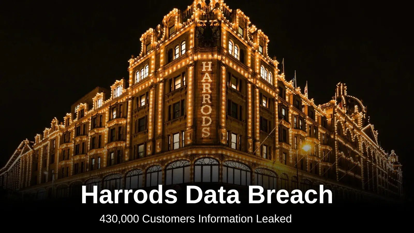 New Harrods Data Breach Leaks Personal Information of 430,000 Customers