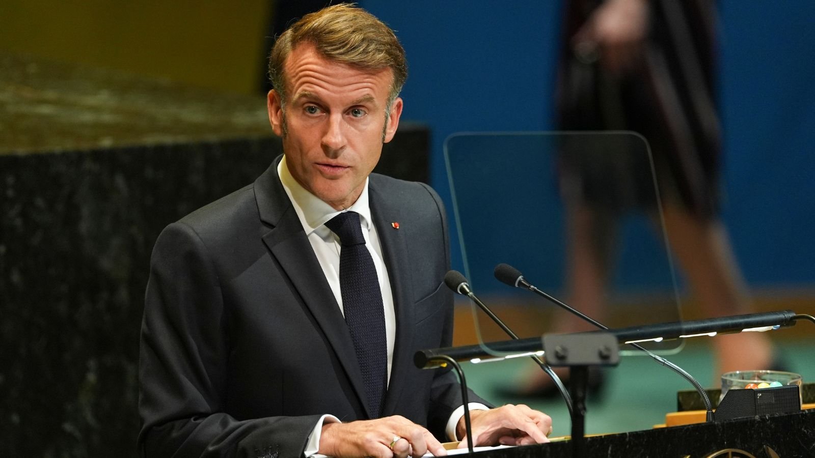 France recognises state of Palestine, Emmanuel Macron tells UN general assembly | World News
