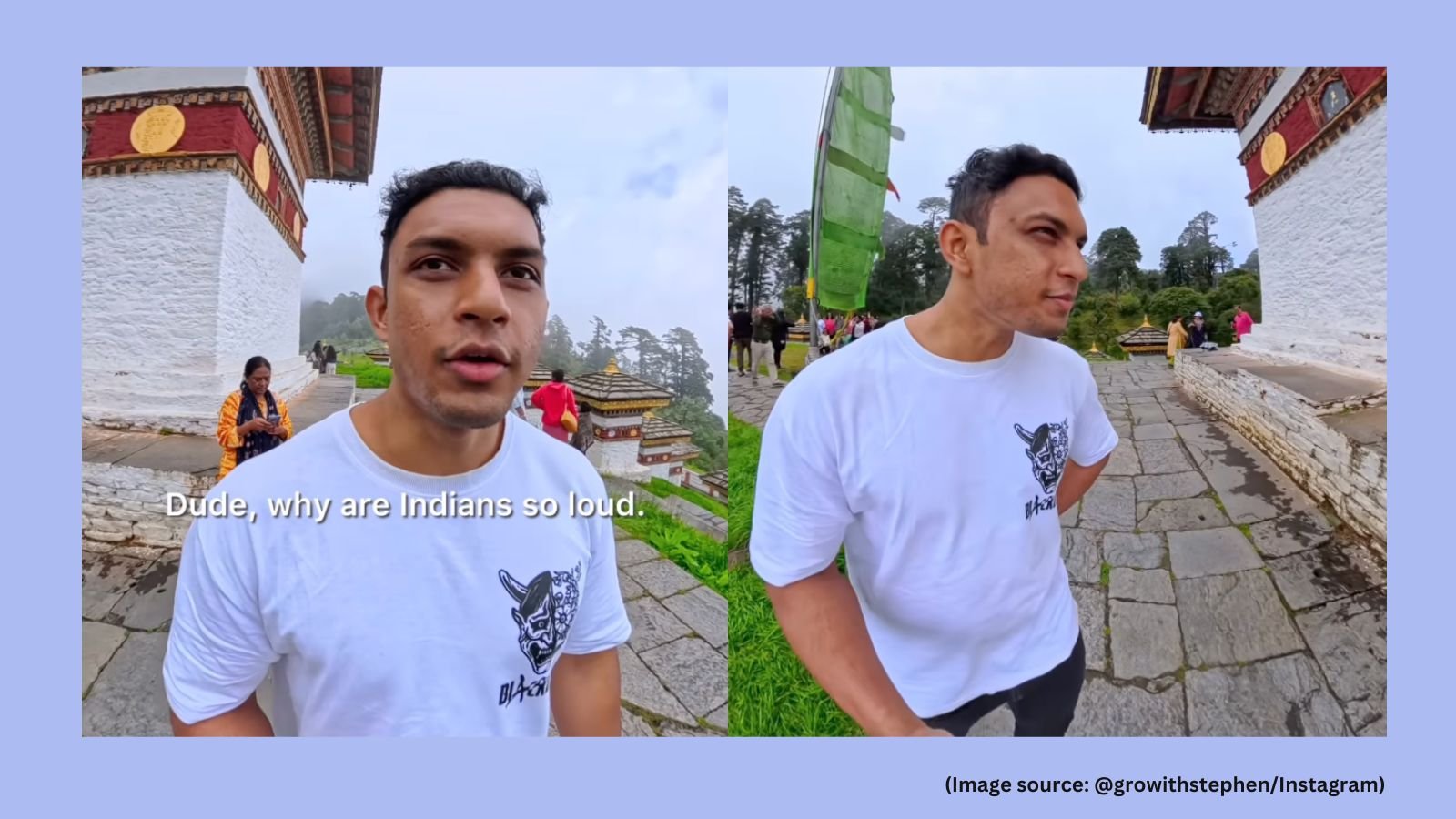‘Why are Indians so loud?’: Vlogger slams noisy tourists in Bhutan; netizen says, ‘ashamed of North Indians, proud of Keralites’ | Trending News