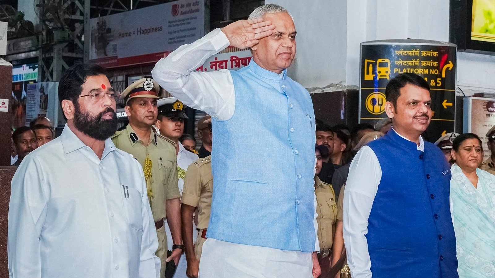 Acharya Devvrat takes oath as Maharashtra Governor | Mumbai News