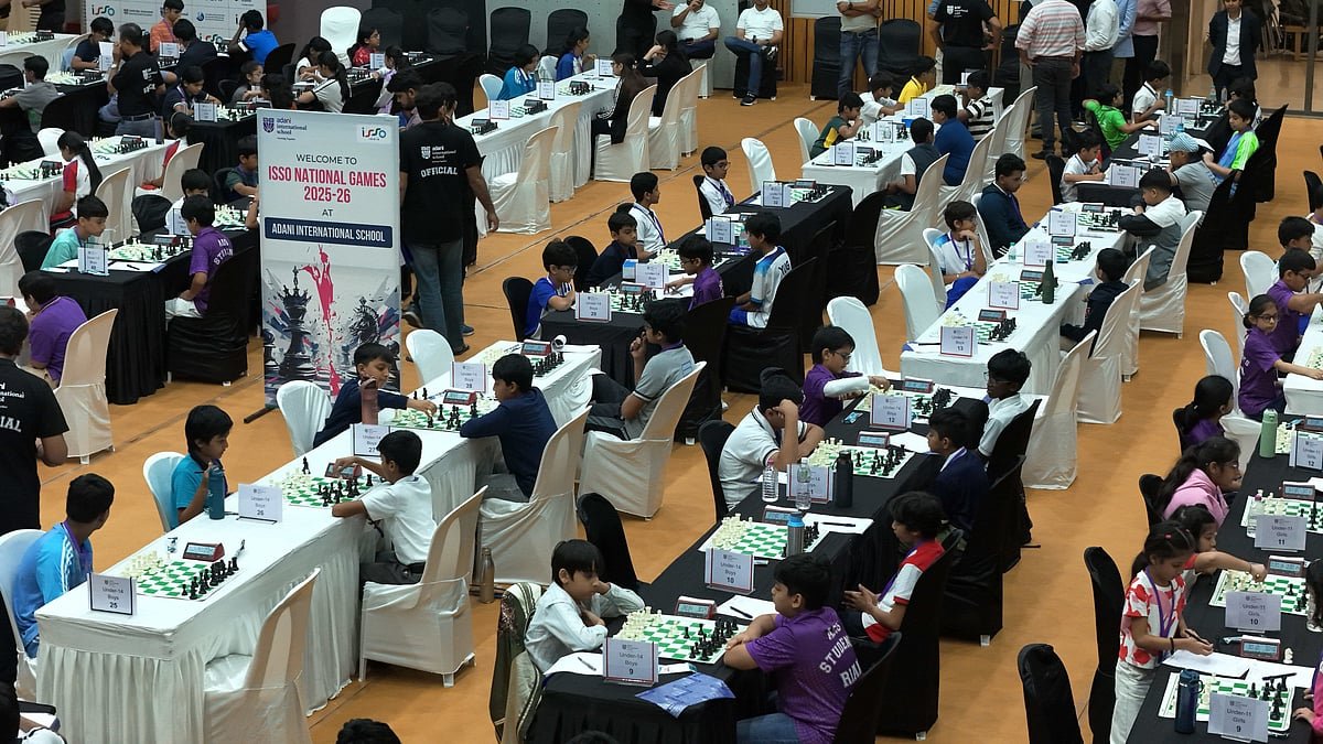Adani International School Hosts ISSO National Games Chess Competition