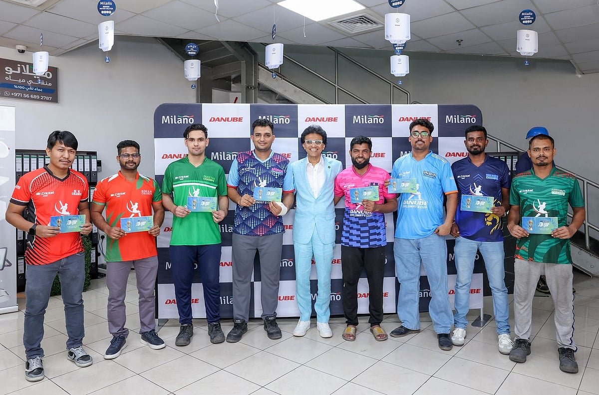 ‘Mr Cricket UAE’ Anis Sajan Distributes Over 700 India-Pakistan Match Tickets To Blue-Collar Workers