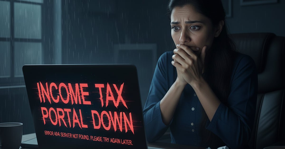 Income Tax Portal Not Working On Due Date? Complaints Flood Social Media