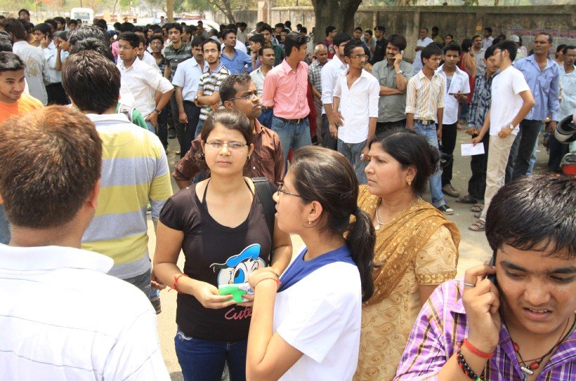 Over 72% candidates appear for exam on first day