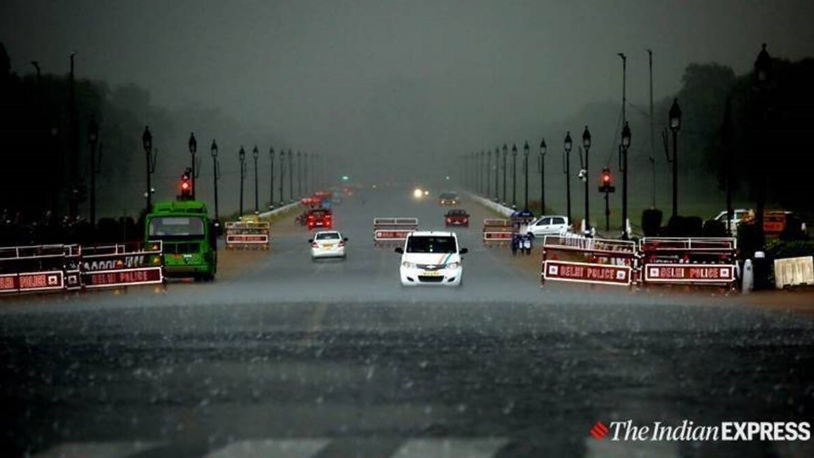 Five flights diverted, traffic congestion in many places as rain lashes Delhi after days of sweltering heat | Delhi News