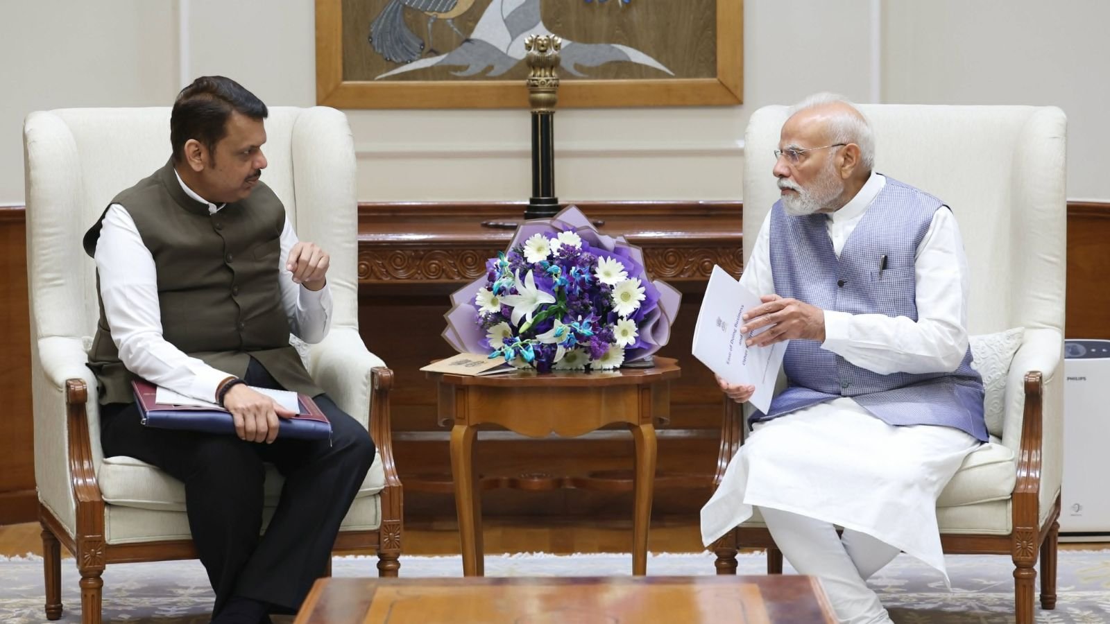Fadnavis meet PM, seeks financial aid for flood-hit farmers in Maharashtra | Mumbai News