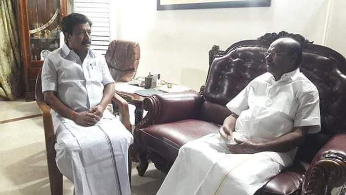 C.Ve. Shanmugam meets Dr Ramadoss to discuss alliance prospects – News Today
