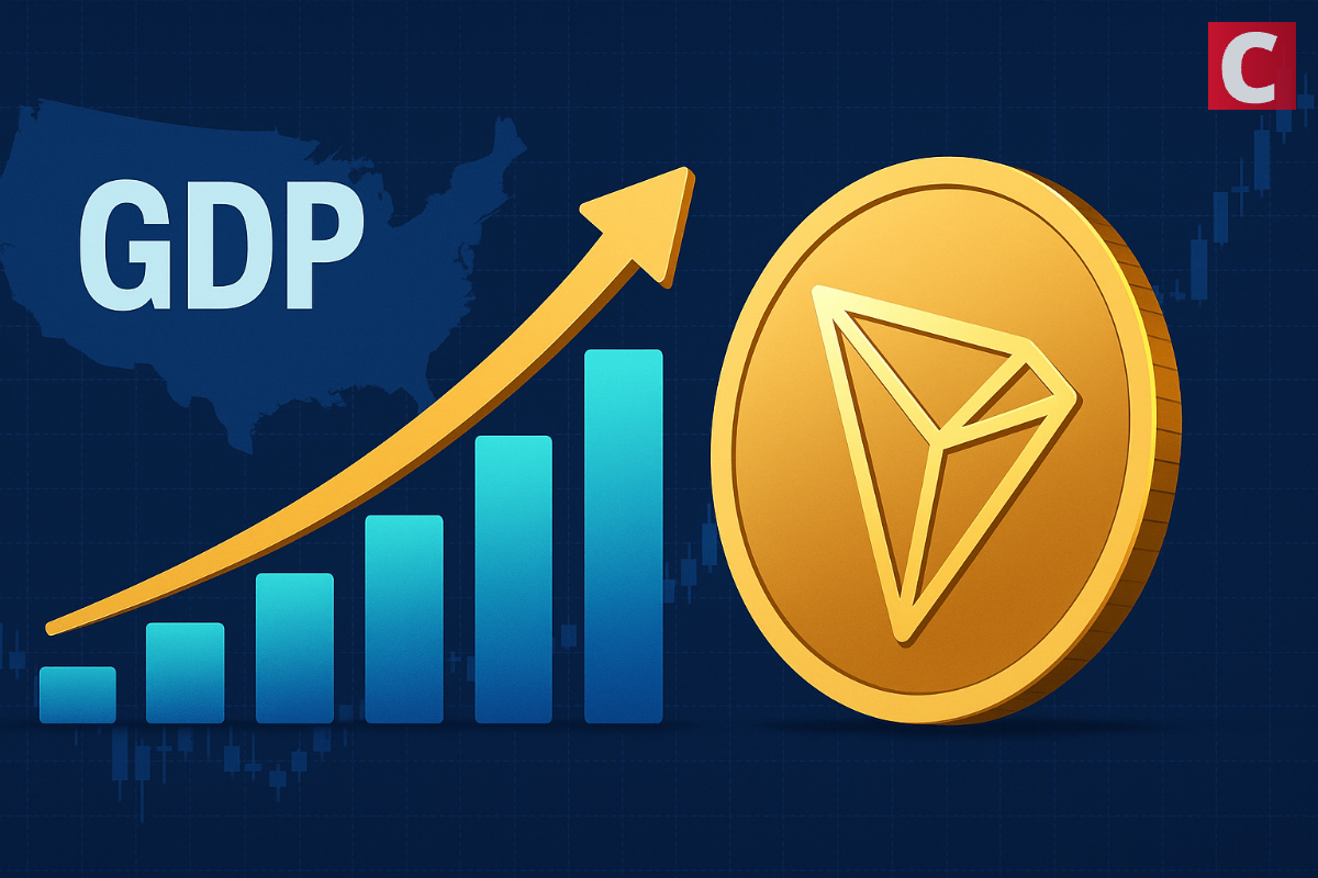 TRON Gains 25% Potential as U.S. GDP Moves On‑Chain
