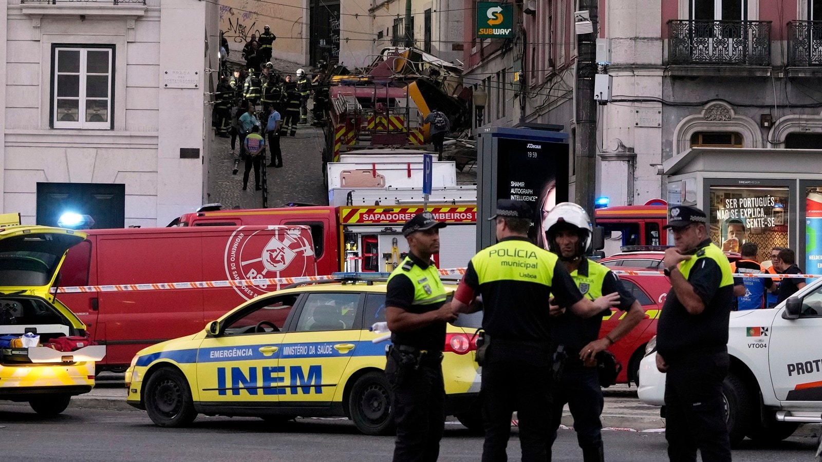 At least 15 killed in crash after Lisbon’s historic cable car Gloria derails | World News