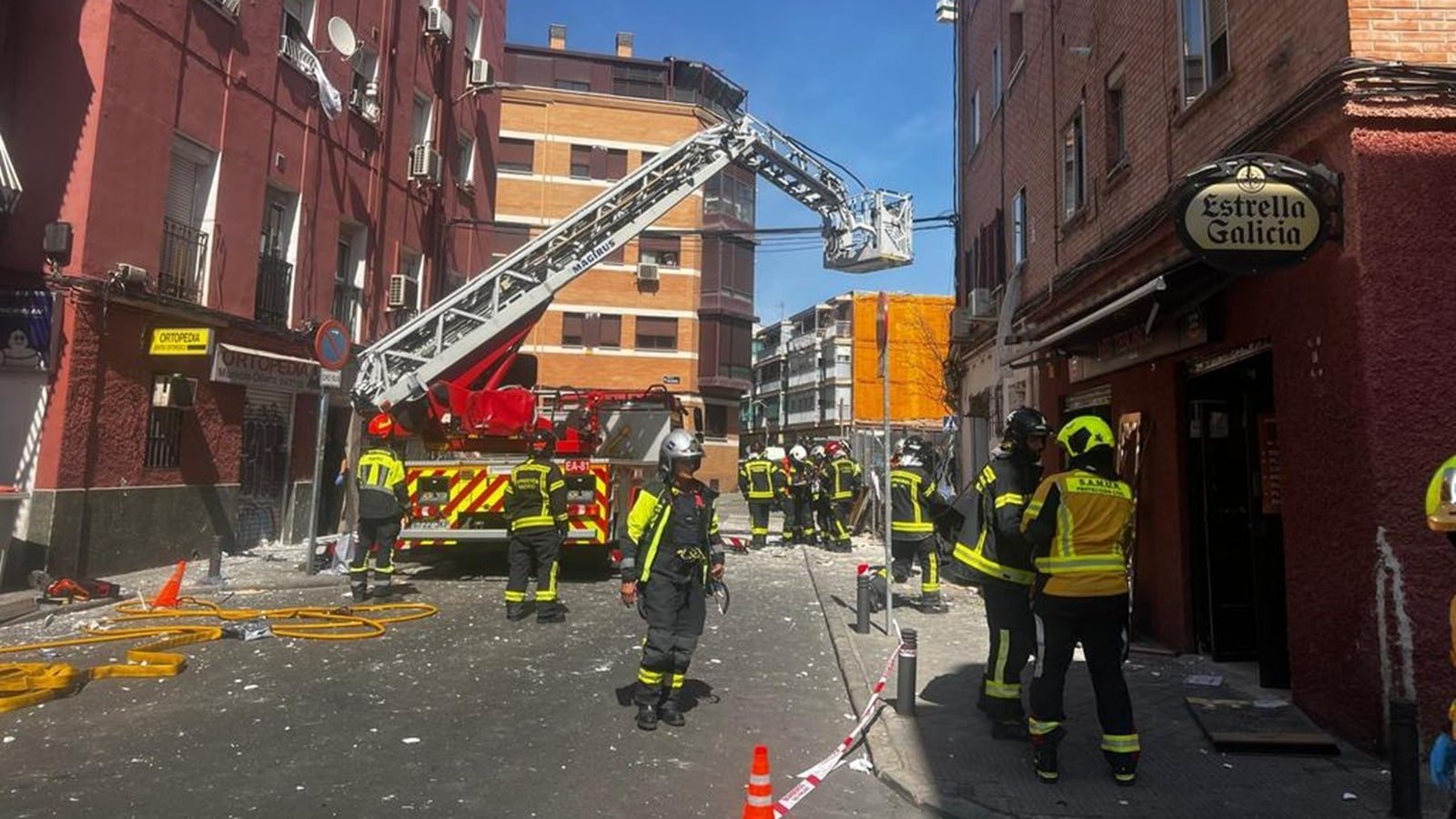 Suspected gas leak explosion injures at least 25 people in Spain’s Madrid | World News