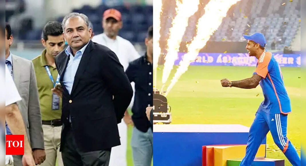 ‘Ready to hand over Asia Cup trophy’: PCB chief Mohsin Naqvi says ‘never apologised’ to BCCI | Cricket News