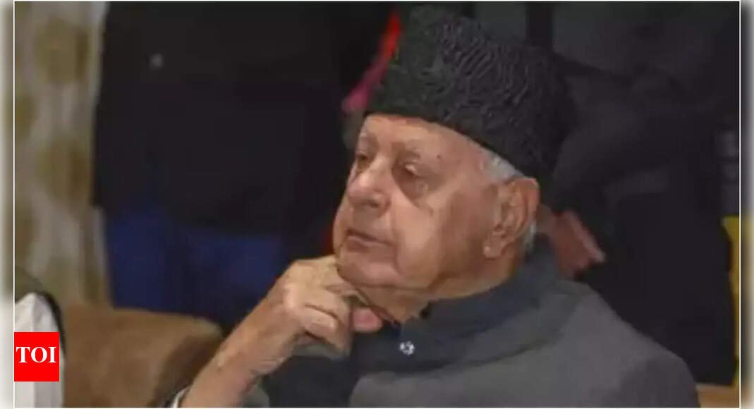 J&K: Farooq Abdullah hospitalised in Srinagar; suffering from abdominal infection | India News