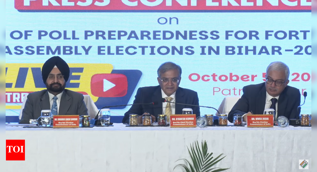 Bihar polls: EC rolls out 17 new initiatives for assembly election; to be adopted nationwide | India News