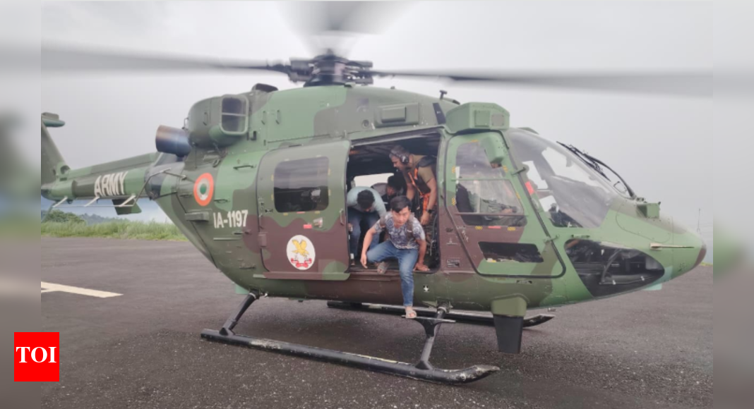 Bhutan thanks Indian Army: Helicopters deployed after flash floods; stranded workers airlifted | India News
