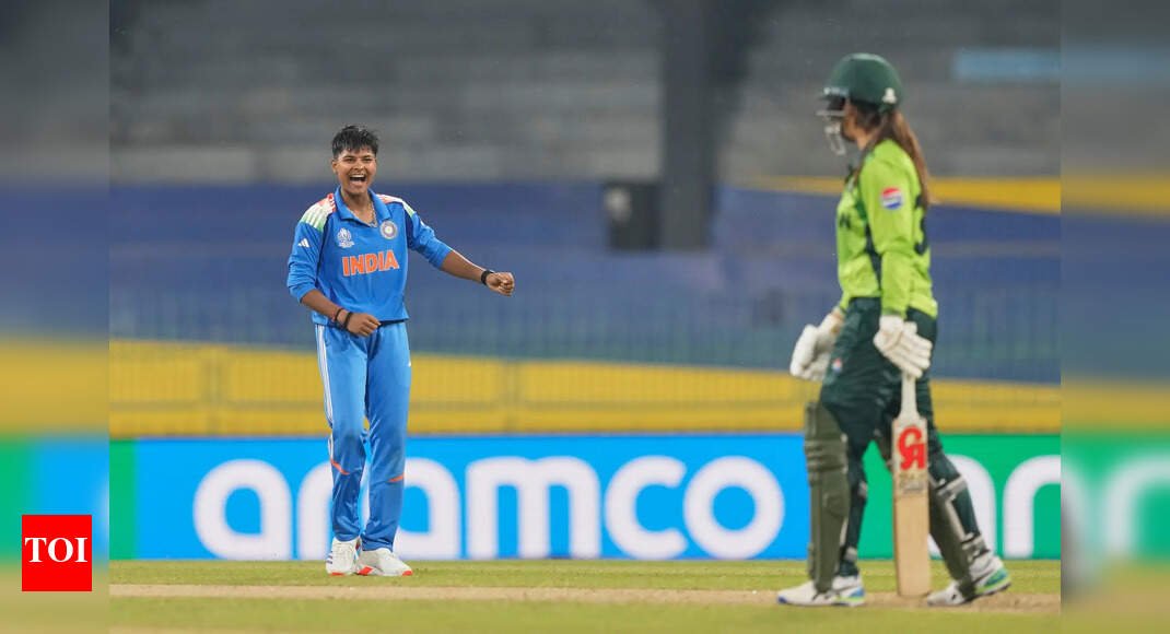 IND vs PAK: Player of the match Kranti Goud brushes aside India-Pakistan talk: ‘There is nothing like that’ | Cricket News