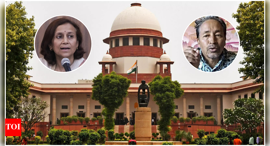 NSA on Sonam Wangchuk: Supreme Court issues notice to Centre, UT on wife’s plea | India News