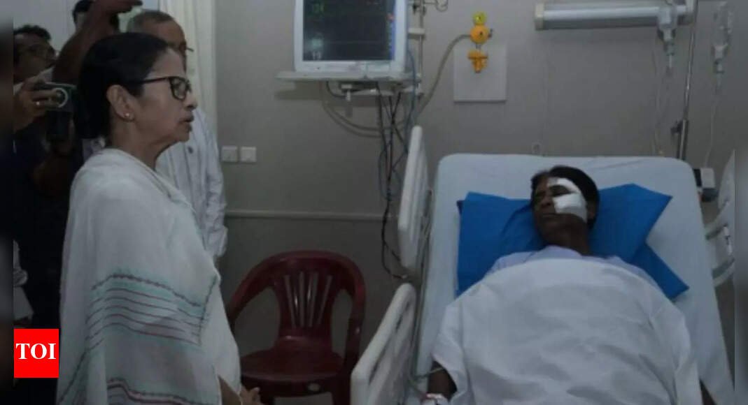 Bengal BJP MP attacked: Mamata visits injured Khagen Murmu in hospital; assures full support | India News