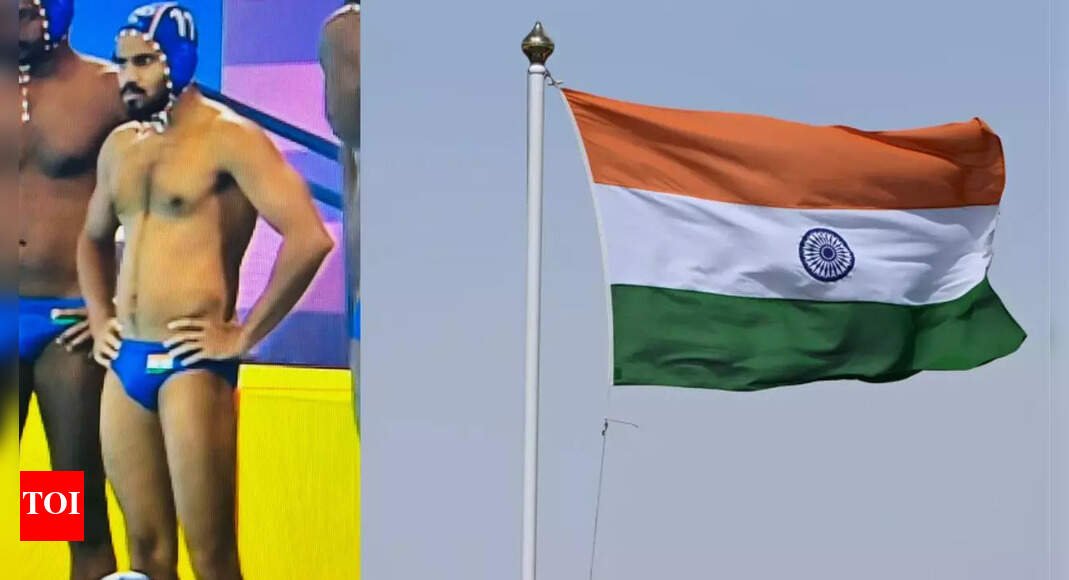 Controversy! Indian water polo team display tricolour on trunks; sparks outrage | More sports News