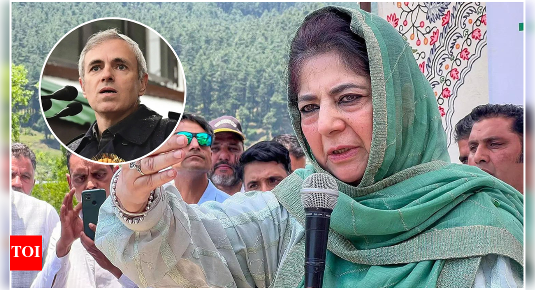 Jammu and Kashmir: Omar government failed to protect land & dignity of people, alleges Mehbooba Mufti; targets over ‘no concrete policy’ | India News