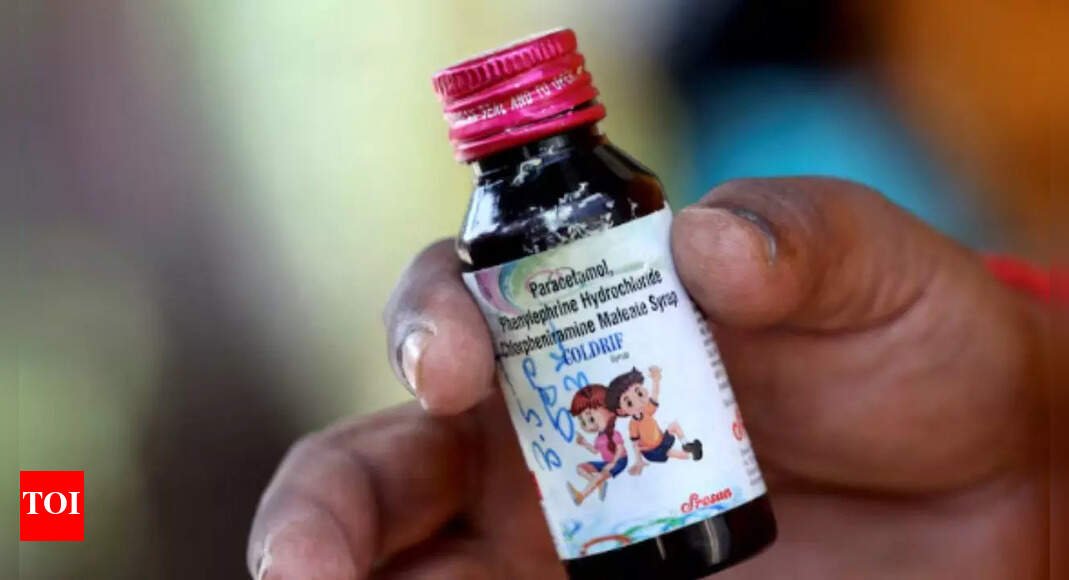 Cough syrup row: G Ranganathan, owner of pharma company that supplied ‘poisonous’ Coldrif, arrested; MP toll rises to 21 | Chennai News