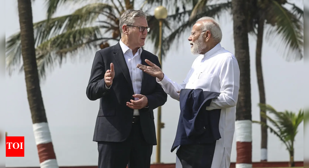 India’s purchase of Russian oil figures in talks, says UK PM Keir Starmer | India News