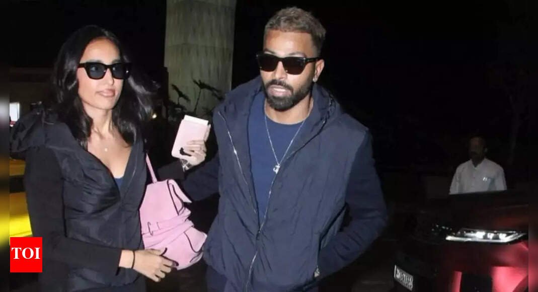 Watch video: Hardik Pandya spotted with Mahieka Sharma at Mumbai airport | Off the field News