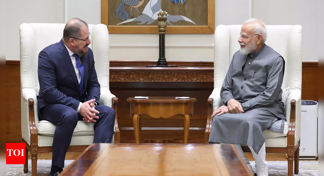 PM Modi meets Qualcomm CEO, discusses India’s strides in AI, innovation and skilling | India News